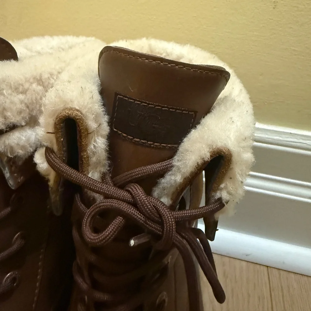 UGG Brown Adirondack Boots - Picture 2 of 6